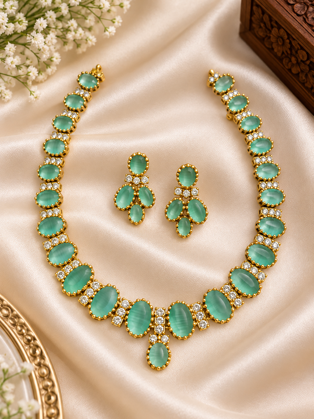 cz necklace